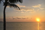 2017, Thailand, Sunset at Bang Niang Beach