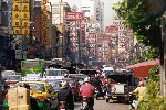 Rushhour in Chinatown, Bangkok, Thailand (2001)