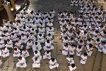 Sri Lanka, Sunday school in temple (2011)