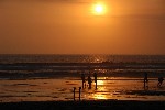 Indonesia, Bali, Sunset at Kuta Beach (2011)