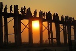 Myanmar, U-Bein bridge (2019)